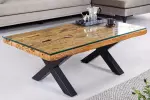 Konferenční stolek BARRACUDA X 110 CM masiv teak