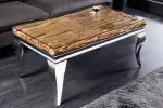 Konferenční stolek MODERN BAROCCO BARRACUDA 100 CM chrom