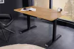 Výškově nastavitelný psací stůl OAK DESK 120 CM dubový vzhled
