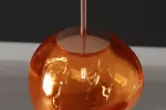 Stropní svítidlo LIQUID DIAMOND 20 CM měděná
