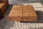 Konferenční stolek BOLT 70 CM medový masiv mango Konferenční stolek BOLT 70 CM medový masiv mango