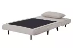 Rozkládací křeslo SMART MULTIFUNCTION 100 CM béžová manšestr
