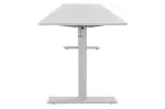Výškově nastavitelný psací stůl WHITE DESK 140 CM Výškově nastavitelný psací stůl WHITE DESK 140 CM