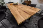 Jídelní stůl LIVING EDGE 160 CM masiv divoký dub