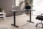 Výškově nastavitelný psací stůl BLACK DESK 140 CM