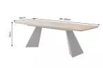 Rozkládací jídelní stůl PRESTIGE 180-240 CM ořechová dýha Rozkládací jídelní stůl PRESTIGE 180-240 CM ořechová dýha