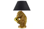 Stolní lampa KING APE II 55 CM černá/zlatá