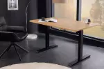 Výškově nastavitelný psací stůl OAK DESK 120 CM dubový vzhled
