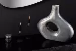 Váza RING 30 CM tmavě šedá