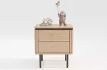 Noční stolek ATELIER 55 CM dubová dýha
