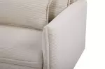 Rozkládací pohovka APARTMENT 3M 215 CM béžová manšestr