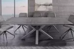 Jídelní stůl ETERNITY GRAPHIT 160-200 CM keramika rozkládací