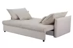 Rozkládací pohovka APARTMENT 3M 215 CM béžová manšestr
