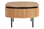 Konferenční stolek ATELIER 120 CM dubová dýha