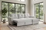 Rozkládací rohová pohovka s ÚP APARTMENT UNI 245 CM béžová