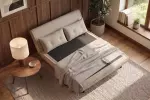 Rozkládací pohovka SMART MULTIFUNCTION 140 CM šampaňská samet Rozkládací pohovka SMART MULTIFUNCTION 140 CM šampaňská samet