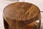 Konferenční stolek ORGANIC LOOP 60 CM hnědý masiv sheesham Konferenční stolek ORGANIC LOOP 60 CM hnědý masiv sheesham