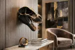 Nástěnná dekorace T-REX 40 CM černá Nástěnná dekorace T-REX 40 CM černá