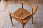 2SET jídelní židle KENNEDY masiv teak