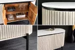 Komoda ADLON 170 CM mramor / masiv mango
