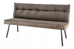 Stolová lavice BIG GEORGE 160 CM taupe hnědá