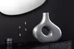 Váza RING 30 CM tmavě šedá
