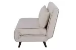 Rozkládací pohovka SMART MULTIFUNCTION 140 CM béžová manšestr