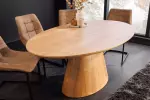 Rozkládací jídelní stůl UNIQUE 160-200 CM dubová dýha Rozkládací jídelní stůl UNIQUE 160-200 CM dubová dýha