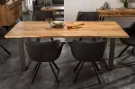 Jídelní stůl LIVING EDGE 160 CM masiv divoký dub