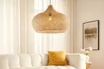 Stropní svítidlo ORGANIC LIVING II 60 CM přírodní bambus