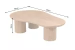 Konferenční stolek ORGANIKO II 130 CM dubová dýha Konferenční stolek ORGANIKO II 130 CM dubová dýha