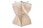 Odkládací stolek TWIST 45 CM masiv mango