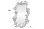 Nástěnné zrcadlo VENETIA 150 CM stříbrné
