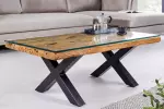 Konferenční stolek BARRACUDA X 110 CM masiv teak