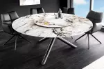Kulatý jídelní stůl SPIN MULTICOLOR 150 CM keramika otočný
