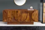 Komoda ART DECO II SMOKE BROWN 170 CM masiv mango