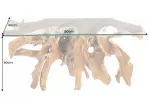 Konzolový stolek ROOT 150 CM masiv teak