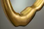 Nástěnné zrcadlo AURA 90 CM zlaté Nástěnné zrcadlo AURA 90 CM zlaté