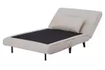 Rozkládací křeslo SMART MULTIFUNCTION 100 CM béžová manšestr
