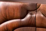 Komoda FLUID II 3D 175 CM ořechově hnědá masiv akácie