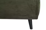 Rozkládací křeslo SMART MULTIFUNCTION 100 CM zelená manšestr