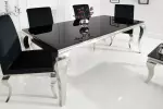 Jídelní stůl MODERN BAROCCO 200 CM černý