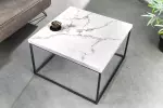 Konferenční stolek ARCHITECTURE 60 CM bílý mramorový vzhled