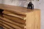Nástěnný televizní stolek RELIEF 200 CM masiv akácie Nástěnný televizní stolek RELIEF 200 CM masiv akácie