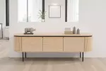 Televizní stolek ATELIER 160 CM dubová dýha