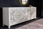 Komoda MARRAKECH 170 CM bílá masiv mango