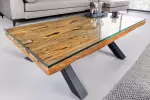 Konferenční stolek BARRACUDA X 110 CM masiv teak