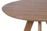 Kulatý jídelní stůl ART WOOD 120 CM masiv mango