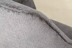 2SET jídelní židle AVIGNON 360° šedá/černá žinylková tkanina