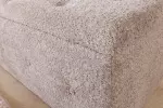 Lavice CHESTERFIELD 140 CM šampaňská s úložným prostorem